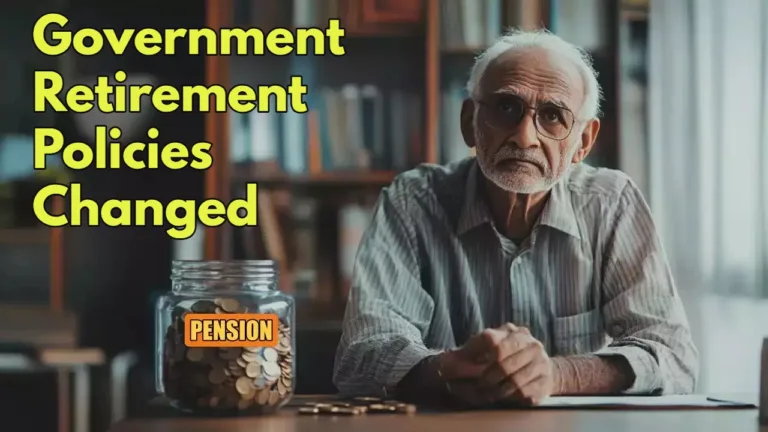Good news for government employees, now retirement possible in 20 years