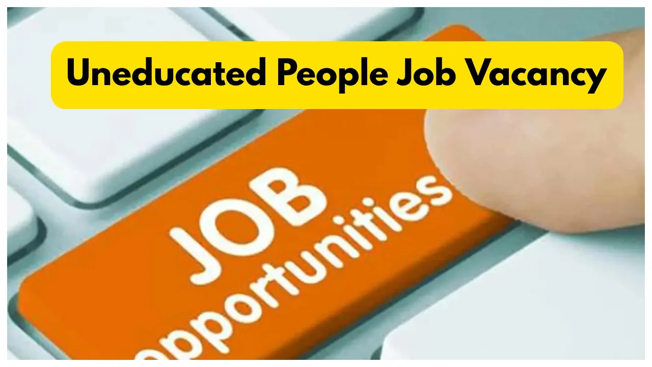 Govt Jobs 2024- Illiterate to...