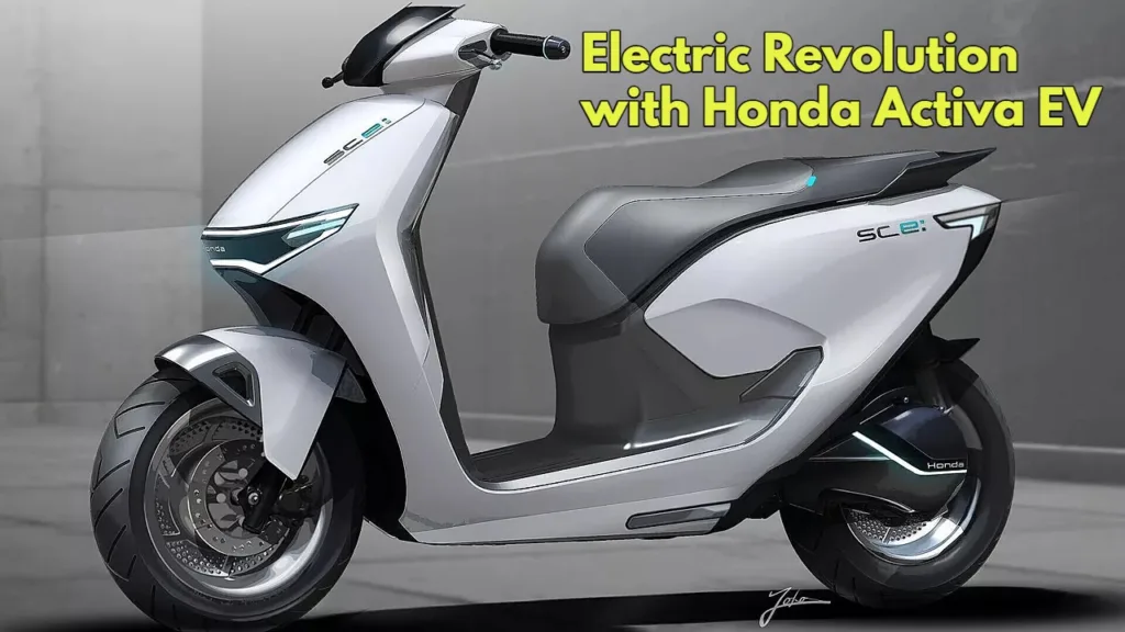 Honda Activa EV 1