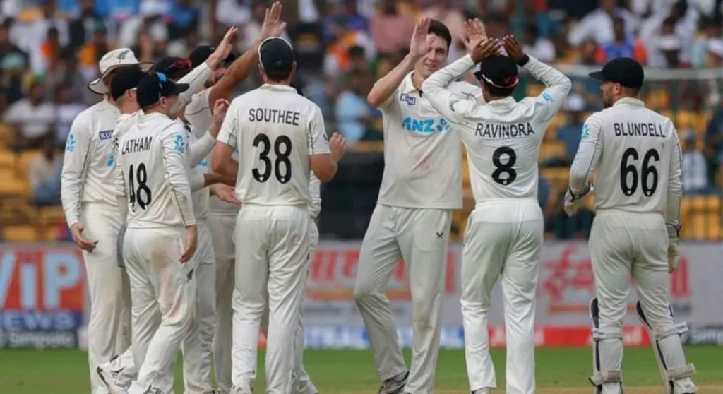 India lost, New Zealand won the Bengaluru Test