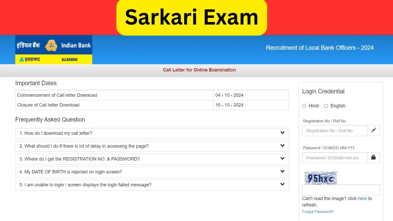 Indian Bank LBO Admit
