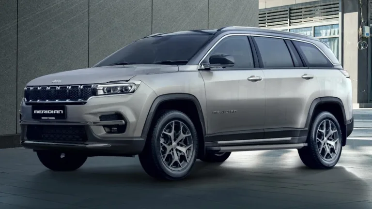 Jeep Meridian 2024 Offers Diesel Power and Luxury Seating for 7