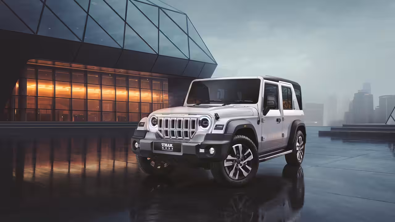 Mahindra Thar Combines Power