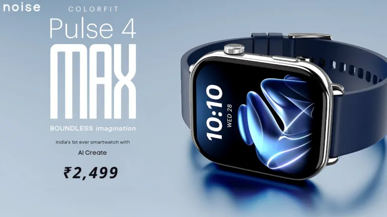Big Billion Days Sale: Get the Noise ColorFit Pulse 4 Max Smartwatch at a Steal Price