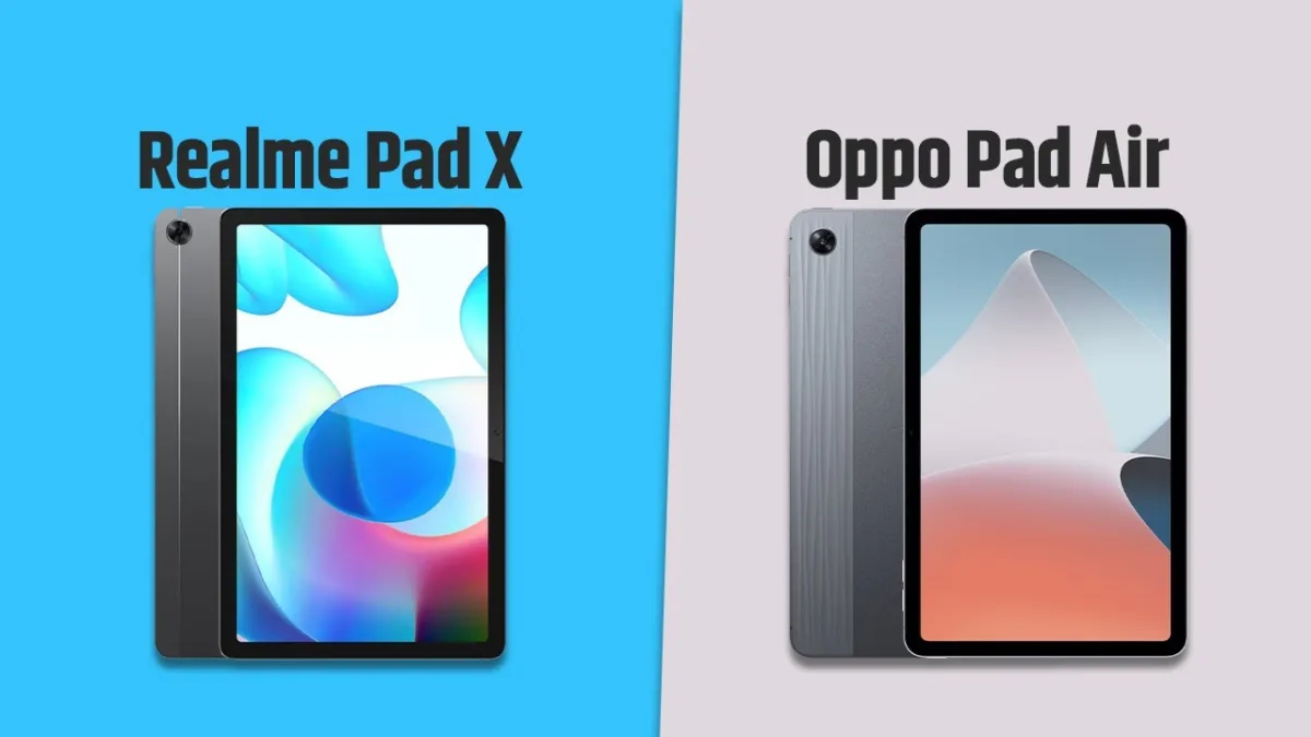Oppo Pad Air Vs Realme Pad X