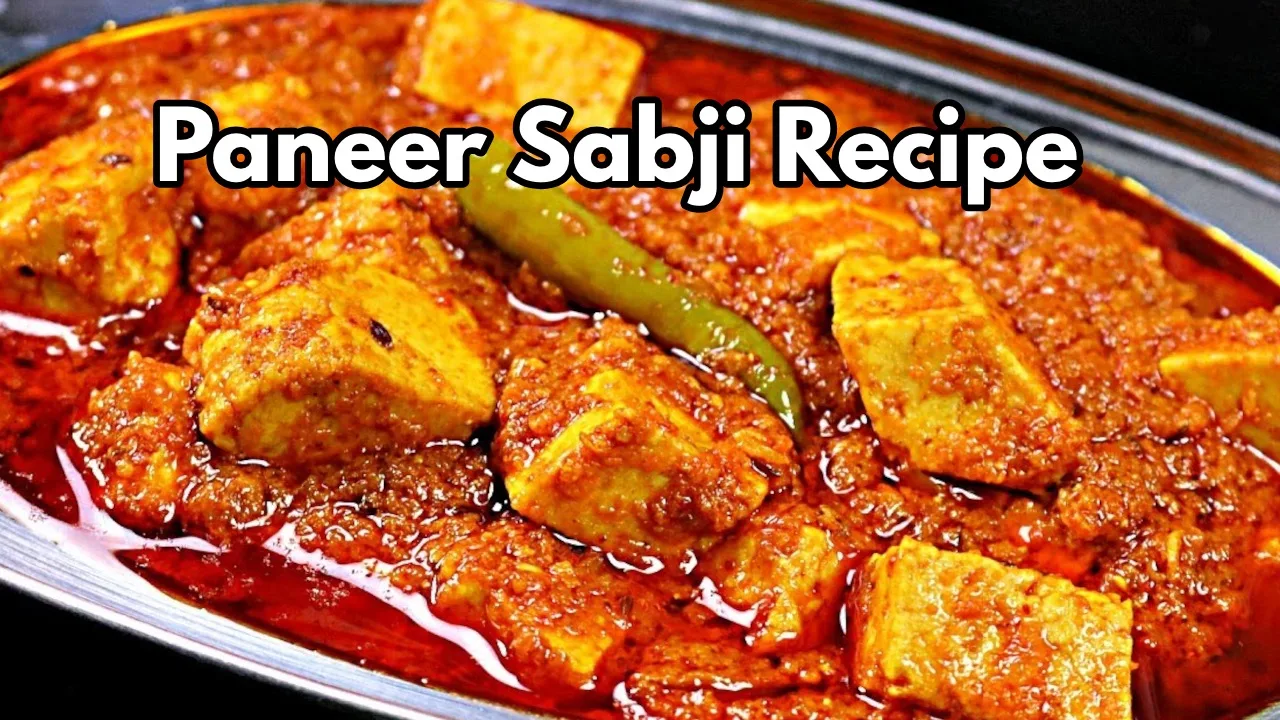 Dhaba Style Paneer Sabji Recipe...