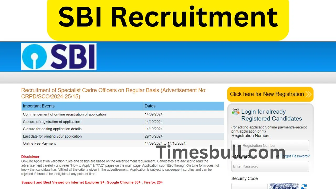 Sarkari Naukari : SBI