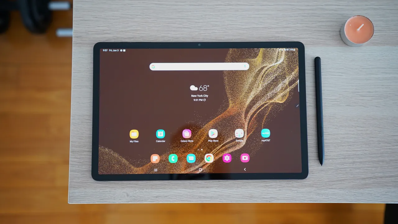 Grab the Samsung Galaxy Tab...