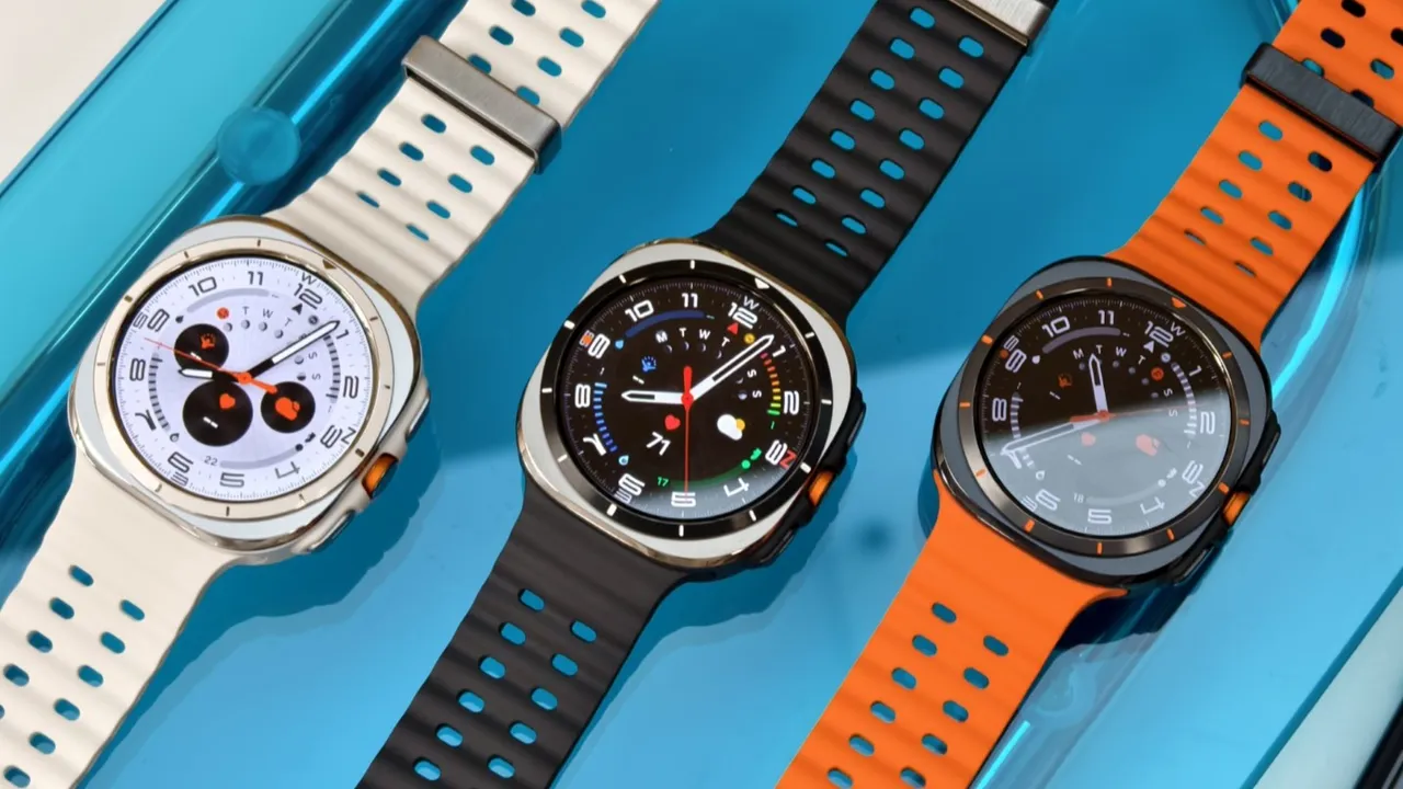 Get the Samsung Galaxy Watch...