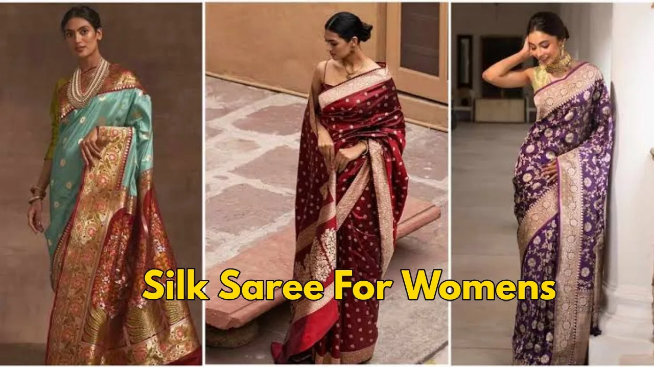 Trendy & Fashionable Silk Sarees...