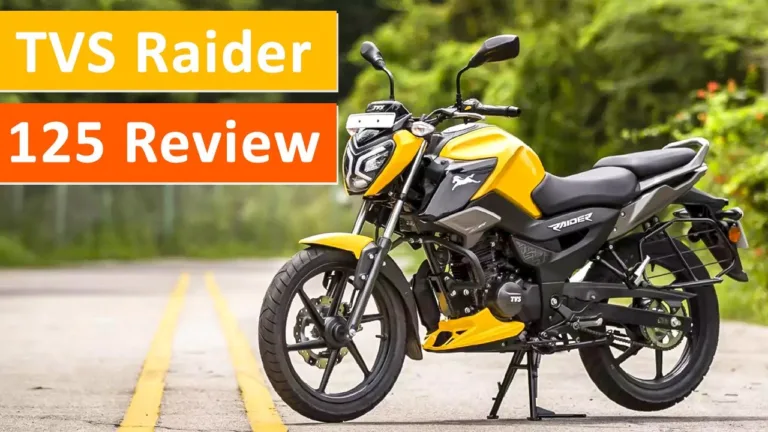 Looking for Performance and Style? Get the TVS Raider 125