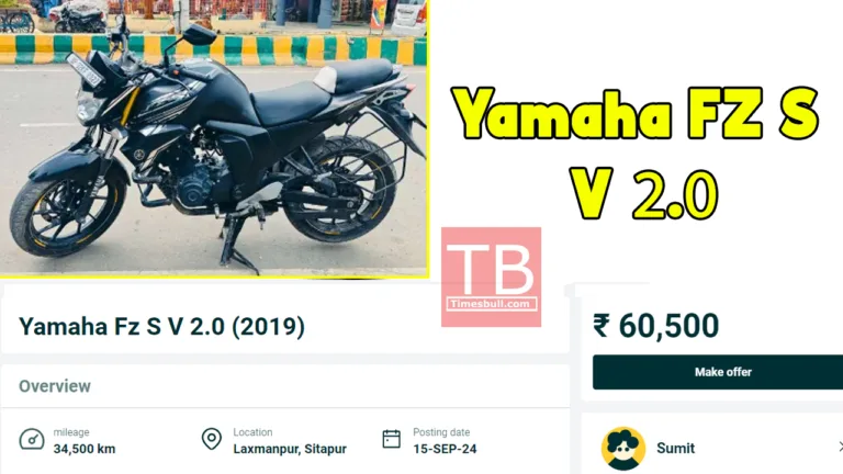 Yamaha FZ S V 2.0 Price: A Great Deal on OLX