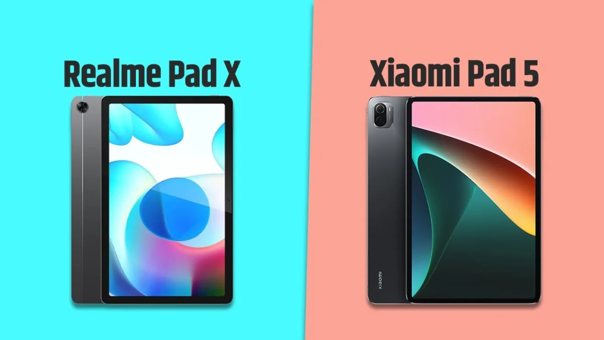 Xiaomi Mi Pad 5 Vs Realme Pad X