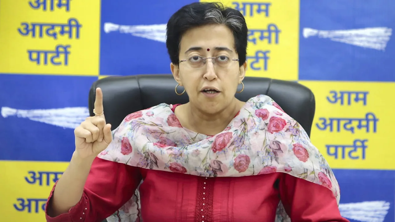 Delhi CM Atishi’s residence