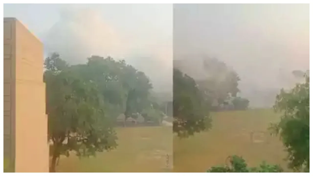 Blast reported outside CRPF