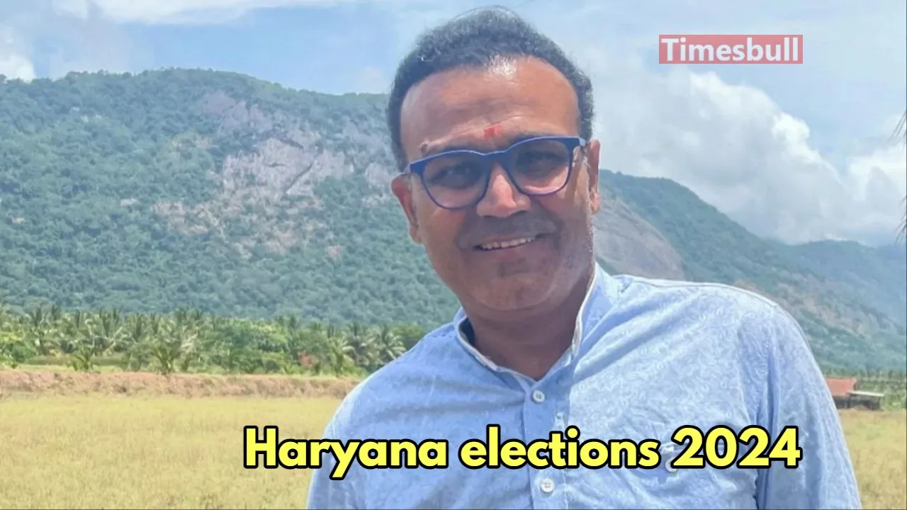 Haryana Election 2024- Virender Sehwag...