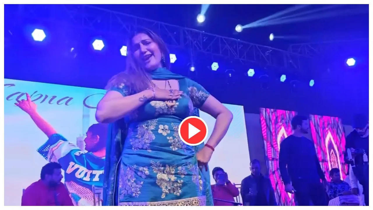 Sapna Chaudhary energetic Dance