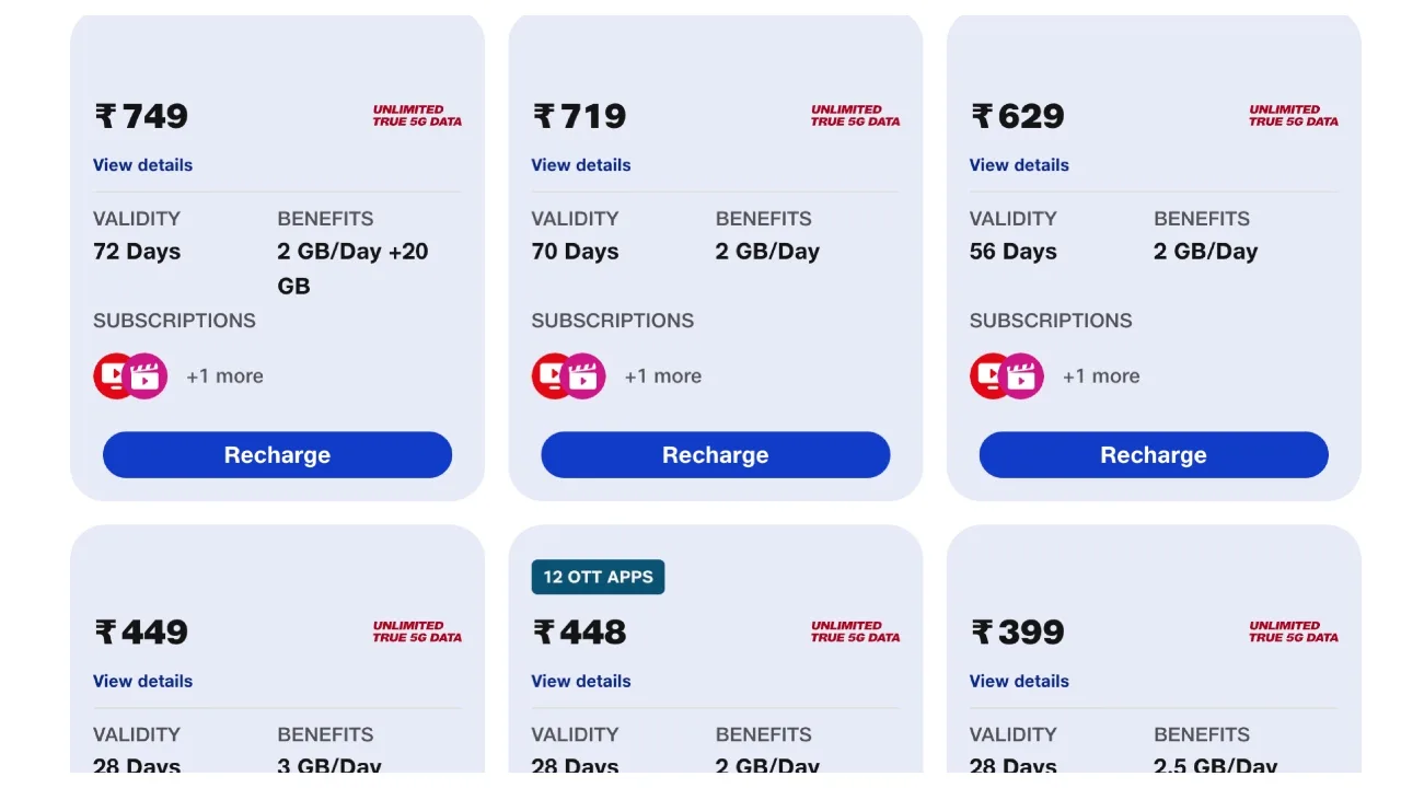 Jio Plan