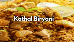 Try Veg Kathal Biryani for lunch or dinner, it tastes so delicious that you will keep licking your fingers!