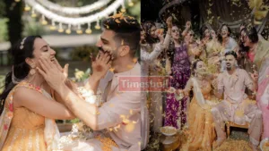 Surbhi Jyoti Haldi Ceremony Pictures, Actress Looks Radiant in Yellow