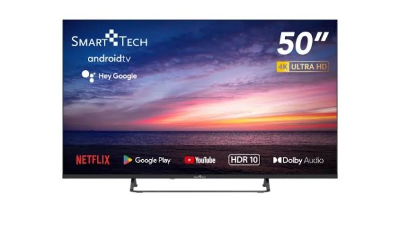 Get 50-inch smart TV under...