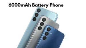 6000 Mah Battery Phone