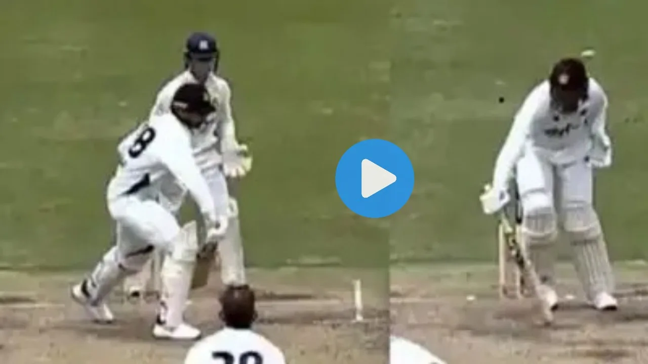 Remarkable resilience! Australian cricketer batted...