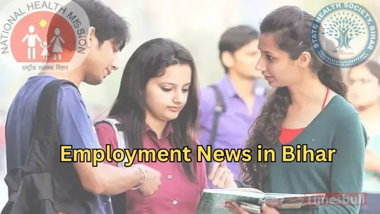 Employment News: 4,500 Community Health Officer (CHO) Recruitment in Bihar – Apply Now!