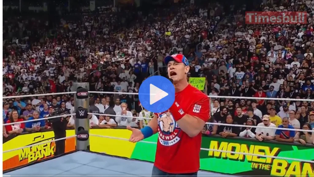 WWE: John Cena Reveals His Final WWE Appearances – Watch the Shocking Announcement Video