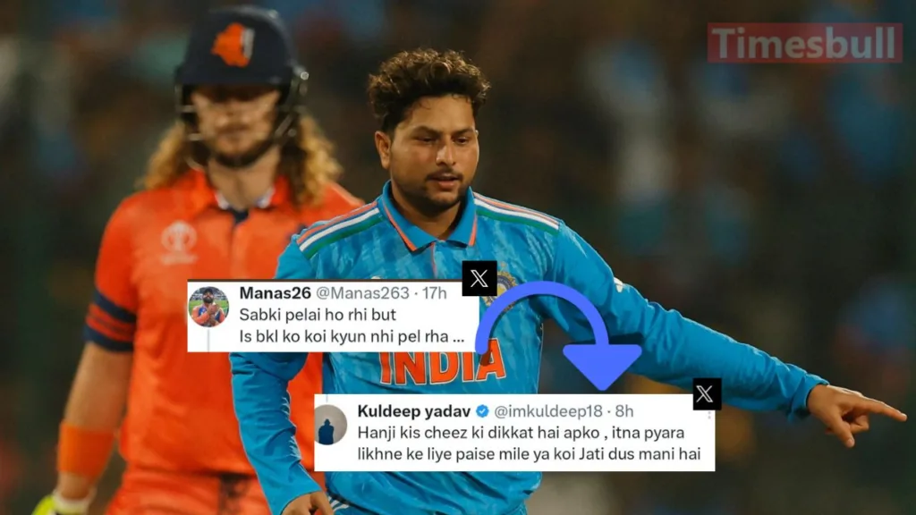 “Itna Pyaara Likhne Ke Liye…’: Kuldeep Yadav Shuts Down An Abusive Fan, Netizens Applaud His Response”