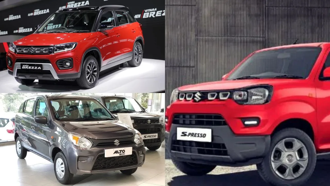 Maruti Brezza, Maruti S-Presso, Maruti Alto K10