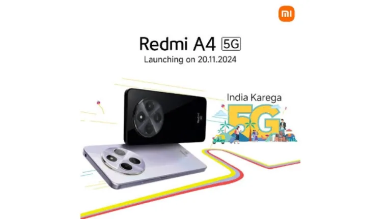 Redmi A4 5G Launch In Indian Market, See Price, Specs & More Details