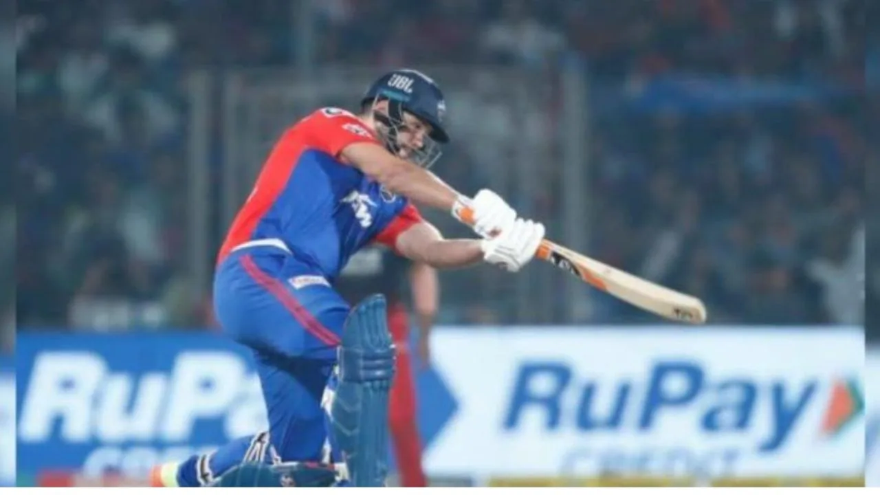 Riley Russo playing for DC in IPL