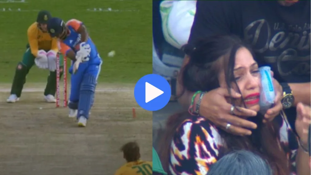 IND vs SA 4th T20I: Female Fan Injured by Sanju Samson’s Shot, Cried Inconsolably – Samson’s Apology Goes Viral! Watch the Video