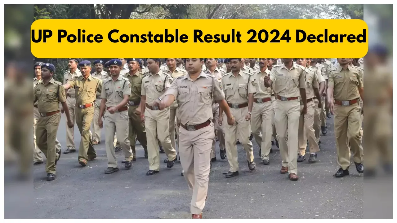 UP Police Constable Result 2024...