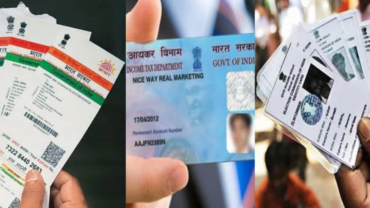 Aadhaar Pan Voter