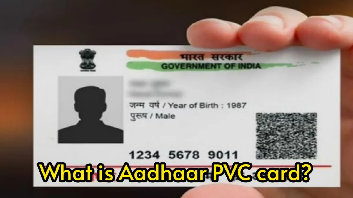 Aadhaar Pvc Card
