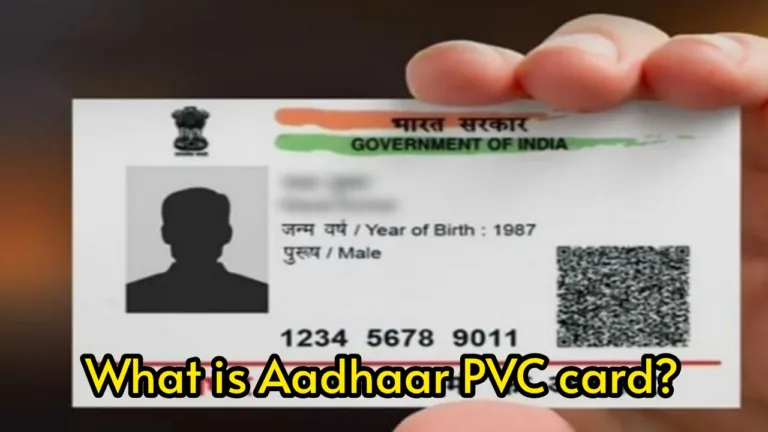 What is an Aadhaar PVC card? Know how to apply for it
