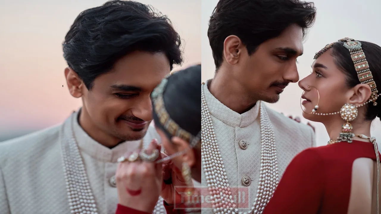 Aditi and Siddharth Wedding: Aditi...
