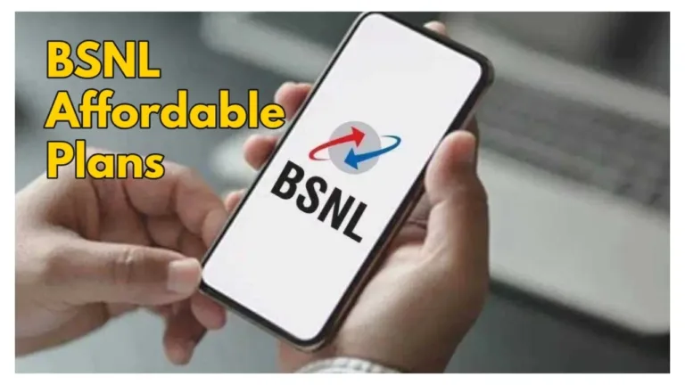 BSNL Affordable Plan- Get 12 Month Vailidity, High Speed Data & More