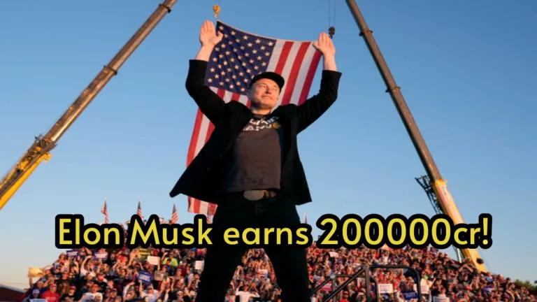 Unbelievable! After the US election, Elon Musk earns 200000cr!