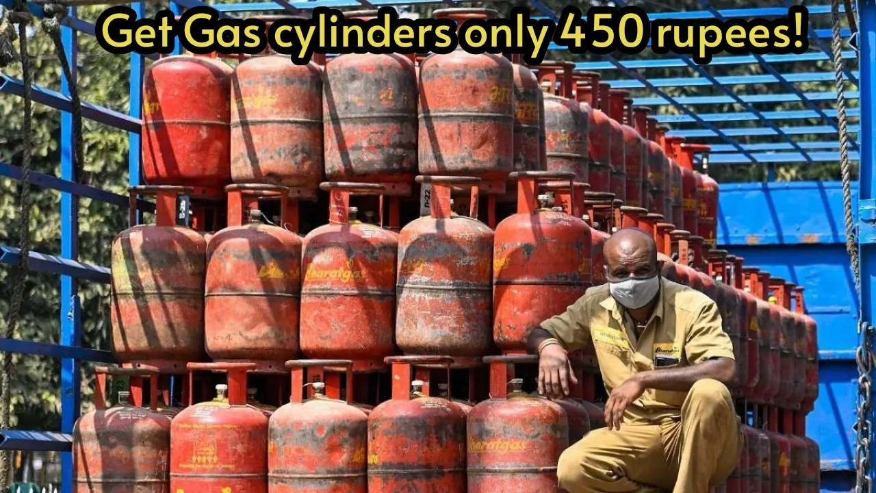 Gas cylinders will be available...