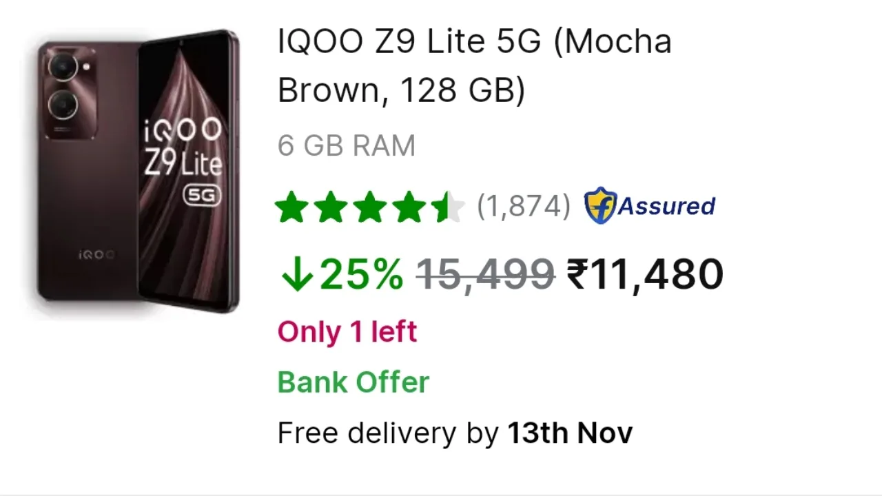 Iqoo Z9 Lite
