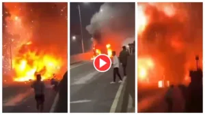 Maharashtra Ambulance Blast – Pregnant Woman Safe, Nearby Houses Damaged, Video Viral