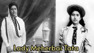 Who was India’s first female tennis Olympian, Lady Meherbai Tata? whose diamond once saved Tata Steel