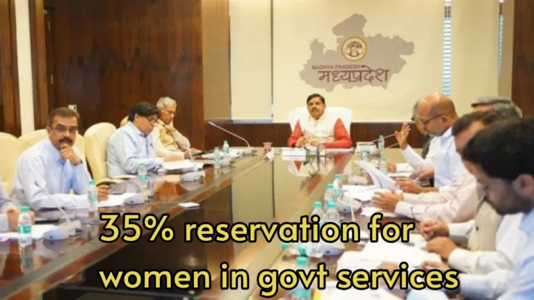 Cabinet approves 35% reservation for women in all state government services