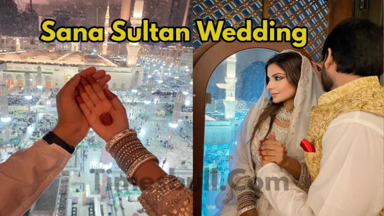 Bigg Boss Star Sana Sultan Heartfelt Nikah, A Simple and Pure Celebration in Medina