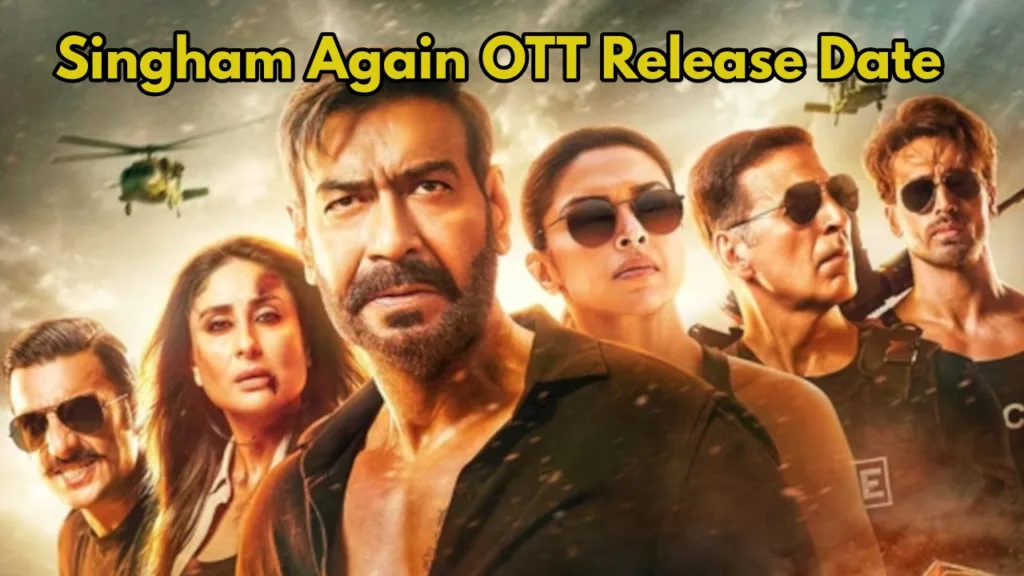 Singham Again OTT Release: Amazon Prime Video to Stream the Action Thriller