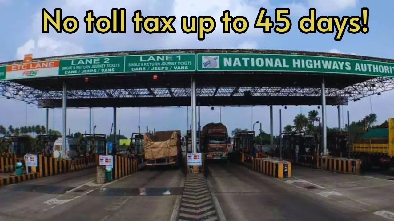 No toll tax up