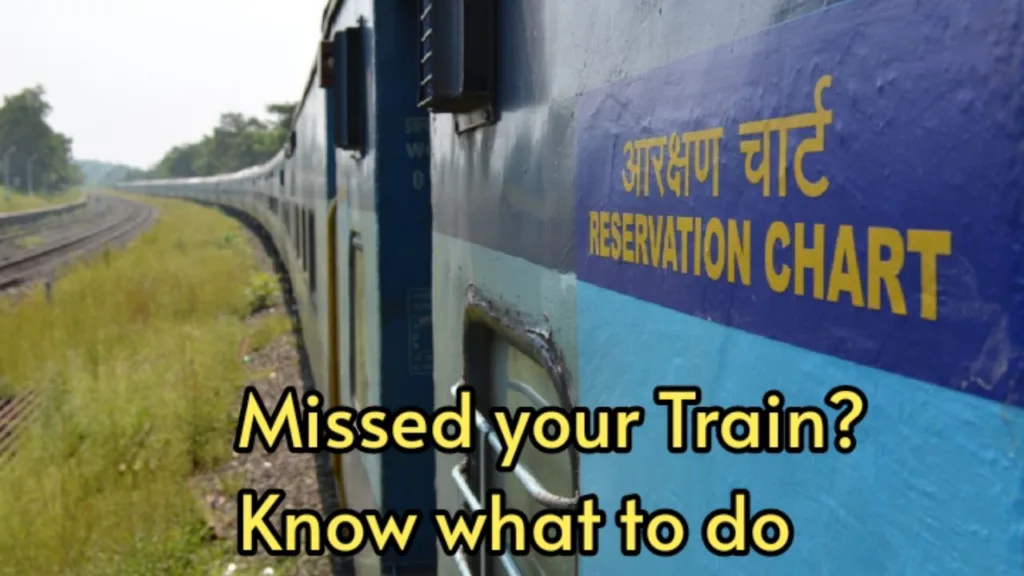 Missed your Train? Know how to travel by another train on the same ticket.
